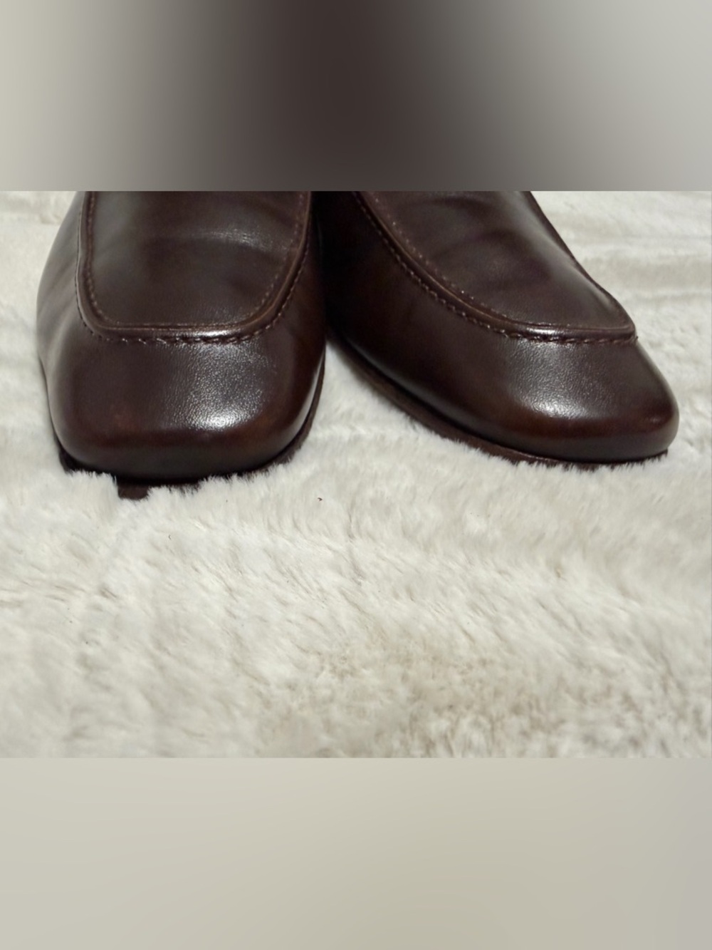 Like NEW! $950 Salvatore Ferragamo Gancini Bit Brown Dress Loafers 11.5 12.5 - Picture 6 of 12